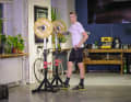 If you have mastered the technique, you can also bring the barbell training equipment home with you