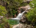 Planschbecken: Die Becken zwischen den  Kaskaden von Portela do  Homem (Tour 4) sind im Sommer beliebte Badeplätze.