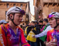 At Strade Bianche it came down to a nail-biting final between two team-mates, ...