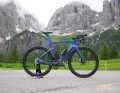 TOUR was able to ride the noble racer in advance on the course of the Sella Ronda Bike Day.