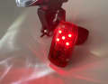 The rear light even has a brake function - it lights up with 5 LEDs instead of one when you brake.