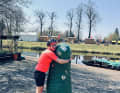 Au marathon de Spreewald, il arrive que l'on prenne un concombre dans ses bras.