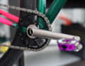 Cybercycles Cyber Cranks are made of steel, yet are lighter than many carbon cranks.