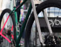 Cybercycles manufactured its own titanium fork for the 32-inch gravel bike.