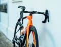 A detailed view of the Pinarello Dogma F