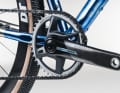Shifting is electronic. You can choose from three different SRAM shift groups in the configurator.