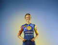 Das neue Trikot vom Team Lidl-Trek getragen von Emma Ccecilie Norsgaard und ...