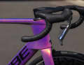 During development, Cube placed particular emphasis on aerodynamics. The fork and head tube are now designed to work together perfectly in aerodynamic terms
