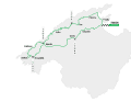 Mallorca 312 Route of the 225-kilometre distance