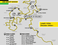 Gravel-WM2023: Course and elevation profile for the men's age groups 19-49
