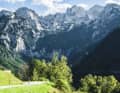 Montée au col de Paulitsch dans les Alpes de Steiner