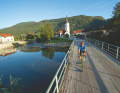 Clear, fish-rich rivers such as the Dreta babble through the foothills of the Alps - here in Šmartno ob Dreti