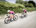 Janine Meyer (devant) et Julia Schallau | 2023 Photo : Markus Greber