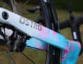 A special feature of the team bikes is the paintwork, which is reminiscent of a watercolour sunrise