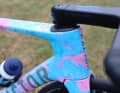 Each frame is unique, no two colour schemes are the same