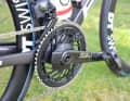 Le vélo de Marius Mayrhofer est équipé d'un SRAM Red AXS.