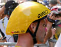 With helmet, ...