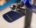 The eye-catching and aerodynamically optimised gear cage comes from Ceramicspeed.