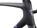 Generous tube diameters make the very light TCR frame extremely stable on the road
