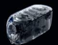 The compressor is built into the control unit