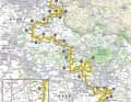Men's Paris-Roubaix 2025 on the map