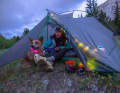 One of three new tents from Big Agnes is the Pitchpine VST 1.5
