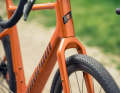 Thanks to the huge tyre clearance of 50 millimetres, even difficult terrain can be tackled.