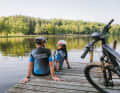 Cycle break at Holzöstersee