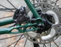 Truss-like bracing on the left rear strut