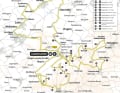 Le Tour des Flandres féminin 2025 sur la carte