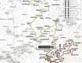 Le Tour des Flandres 2025 sur la carte