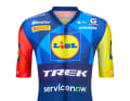 The new Santini jersey from Team Lidl-Trek from the front