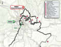 The route of the women's race