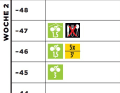 Ultra long, plat, semaine 2