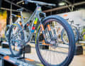 The KTM Scarp 32-inch is still a prototype, but it’s already decked out in the rainbow colours of marathon world champion Andi Seewald.
