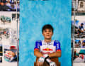 Casual: The 22-year-old Italian, who lives in San Marino