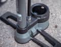 A cast aluminium base continues to form the solid foundation of the racing compressor