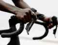 The slim grips are easy to grip and there is significantly more space between the brake lever and handlebars