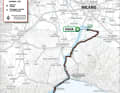 The Milan-San Remo 2024 route