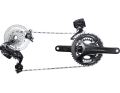 With the Super Record Wireless, Campagnolo presents its first 2x12 wireless drivetrain. The predecessor EPS was still wired.