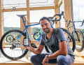 Attention to detail: Storck Managing Director Todor Lohwasser has even created a matching gin for the Fascenario model.
