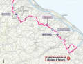 The 6th stage on the map