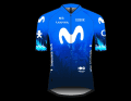 Voici le maillot de l'équipe Movistar pour 2024