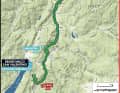 La 3e étape sur la carte