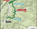 La 4e étape sur la carte