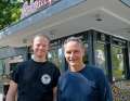 Makers: Former carnival prince Holger Kirsch (right) brought in Pascal Droege as a catering professional.