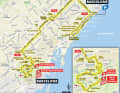 La 1ère étape sur la carte