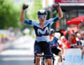 NEW POWER Wearing the jersey of her new team Movistar, Reusser celebrated victory on the first stage of the Tour de Suisse