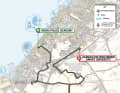 Stage 2 of the UAE Tour Women 2026 on the map