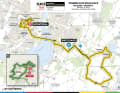 Le parcours de la course sur route des femmes